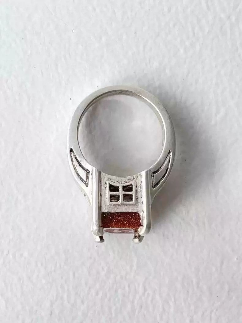 Jean Paul Gaultier Jean Paul Gaultier Science fiction style 925 silver ring Size ONE SIZE - 3 Thumbnail
