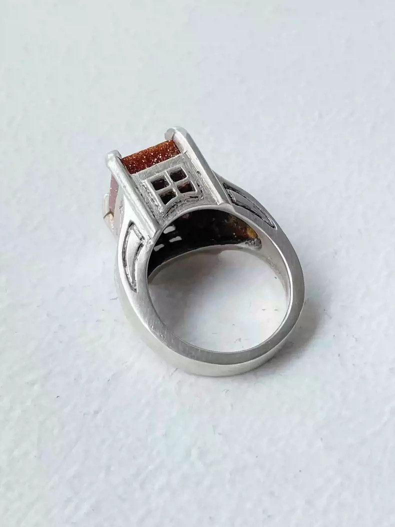 Jean Paul Gaultier Jean Paul Gaultier Science fiction style 925 silver ring Size ONE SIZE - 4 Thumbnail