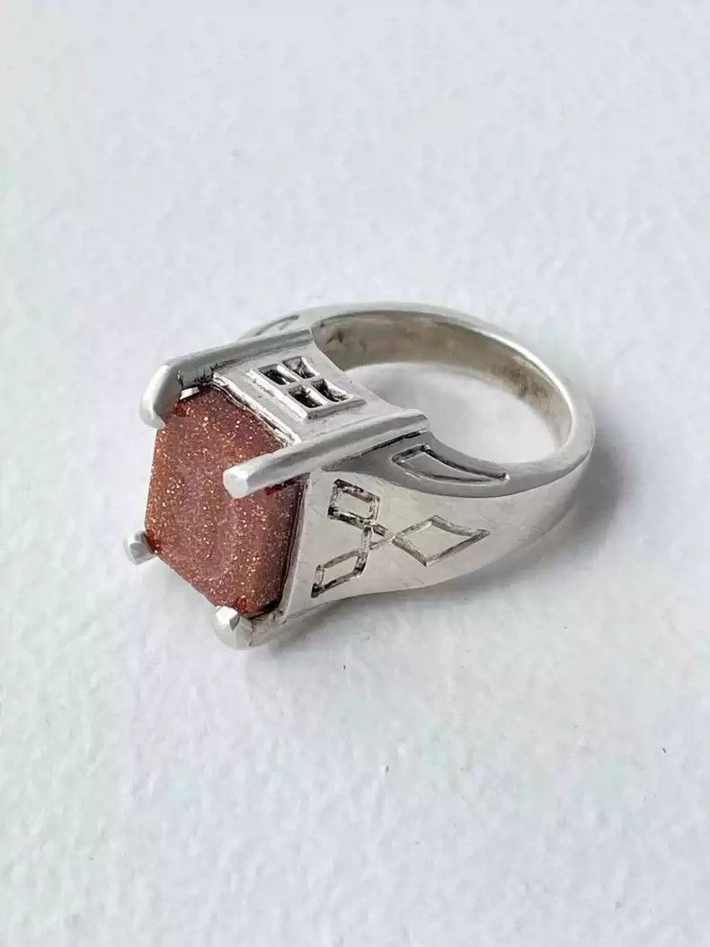 Jean Paul Gaultier Jean Paul Gaultier Science fiction style 925 silver ring Size ONE SIZE - 2 Thumbnail