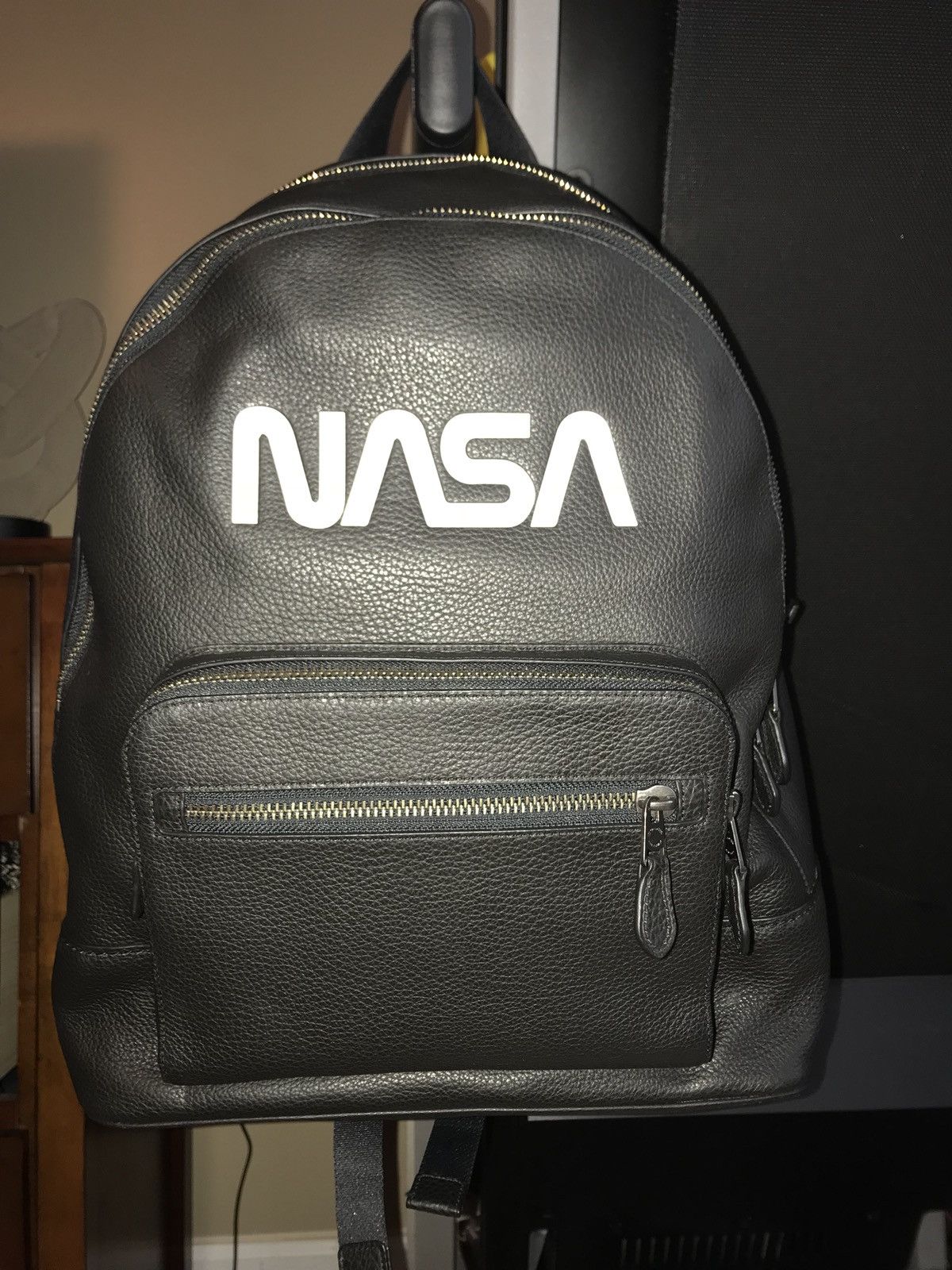 Coach nasa backpack online black