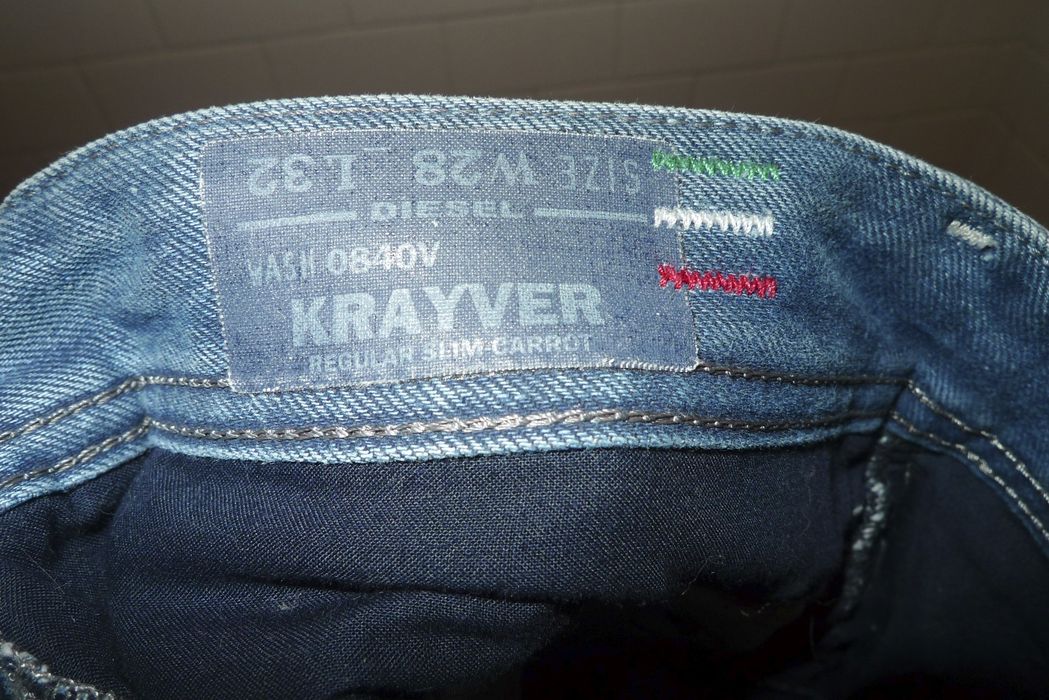 Diesel Diesel Krayver 0840V 28 x 32 Denim Jeans | Grailed