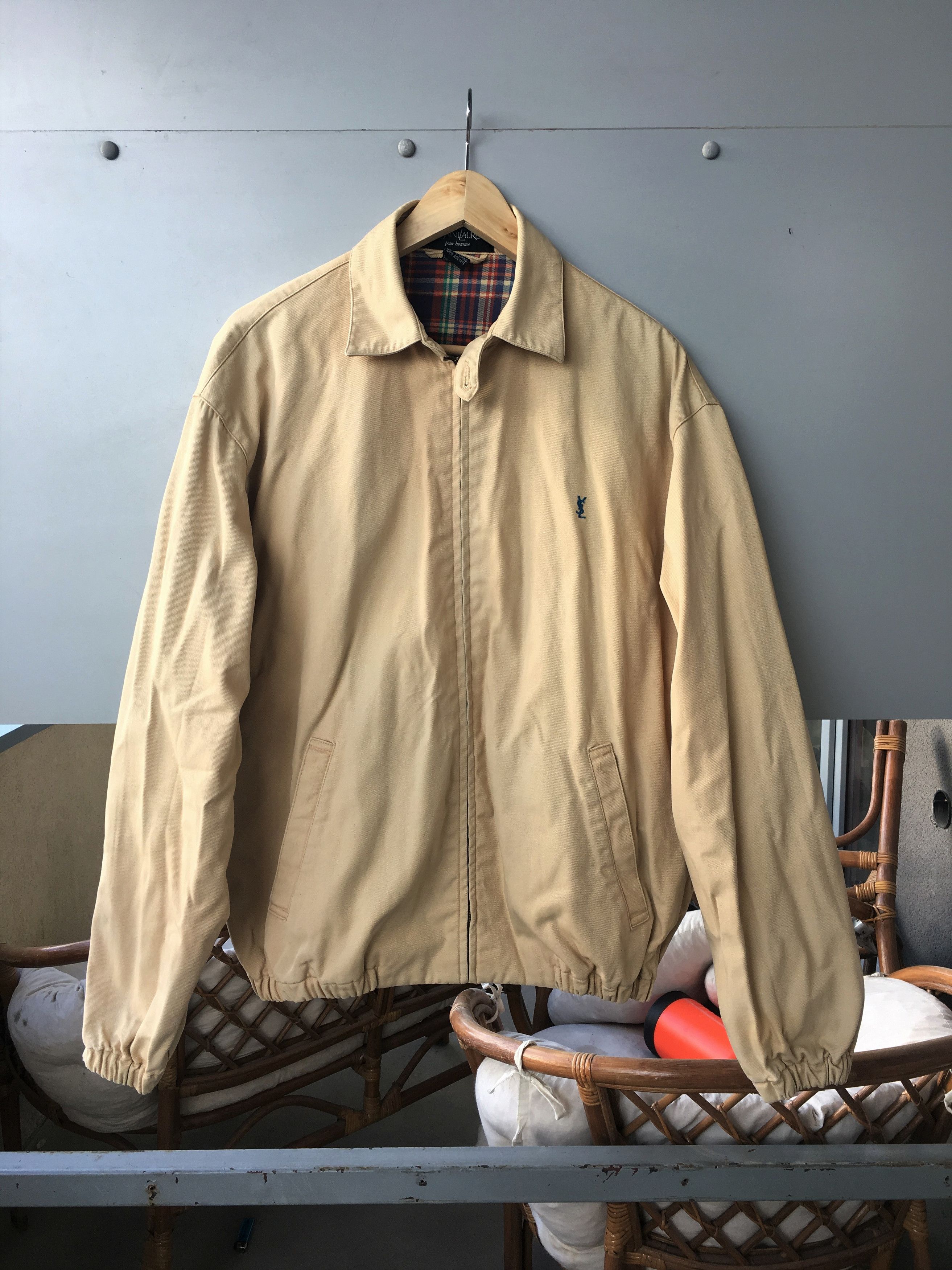 Ysl coach jacket sales