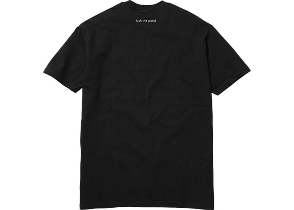 Supreme Supreme Fuck the World Tee Small | Grailed