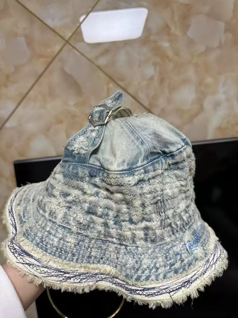 Kapital kapital Boro tattered and eroded fisherman's hat Size ONE SIZE - 2 Thumbnail
