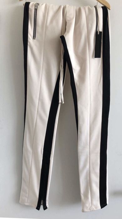 FEAR OF GOD Double Stripe Track Pants Black/White Men's - Fifth Collection  - US