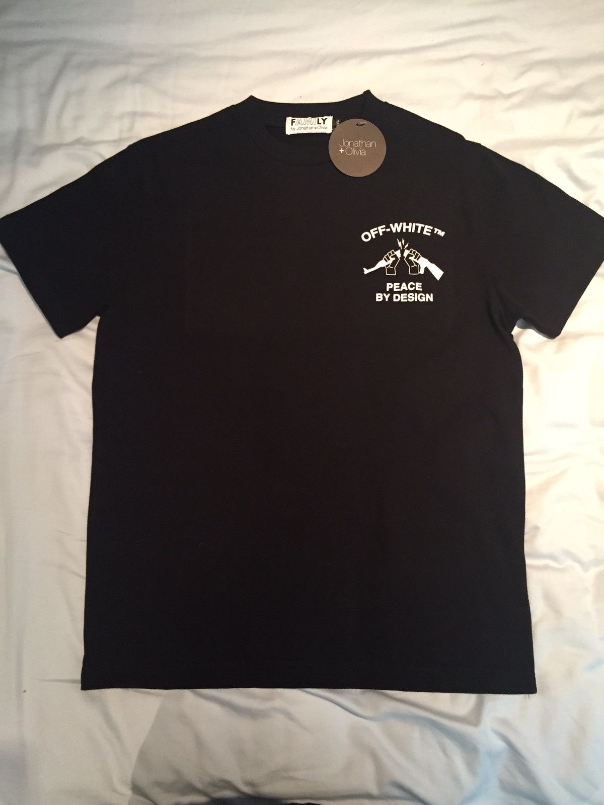 Pre-owned Off-white Family By J+o X Virgil Abloh T In Black