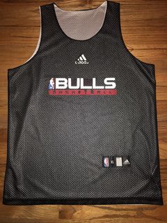adidas, Shirts, Adidas Nba Authentics Chicago Bulls Jimmy Butler Practice  Worn Jersey Reversible