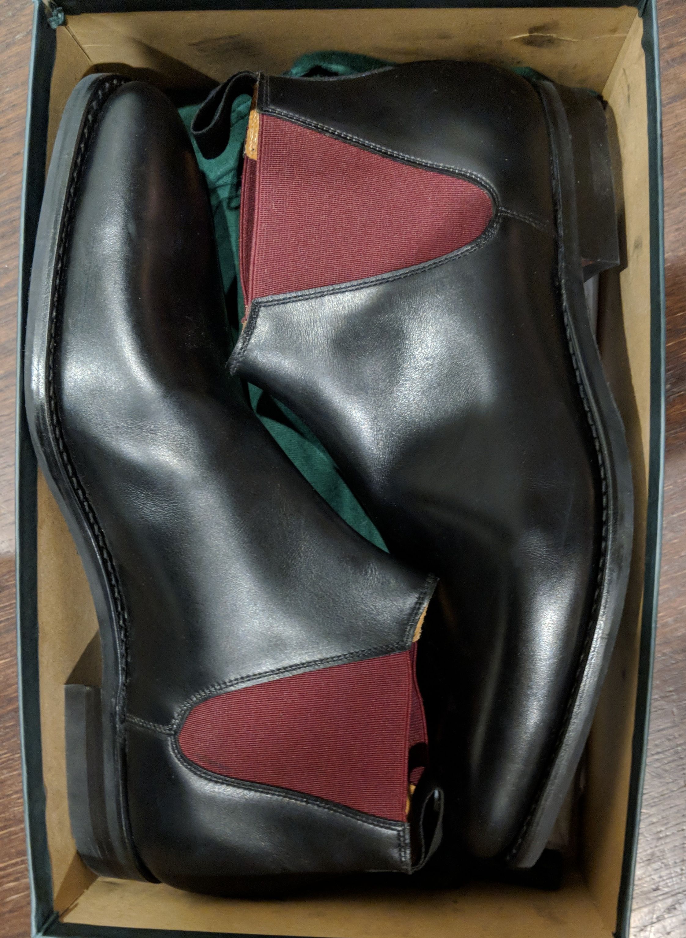 Crockett & Jones Cranford 3 Chelsea Boot in Black Size US 10.5 / EU 43-44 - 1 Thumbnail