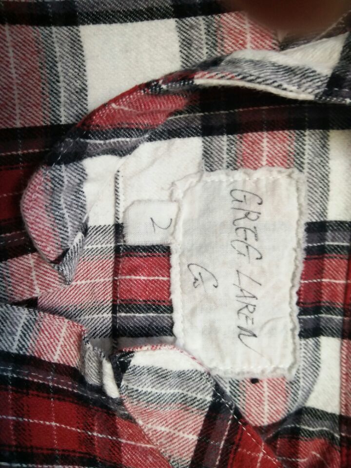 Greg Lauren 50/50 Mountaineer Grey Fleece Studio Shirt w/pouch Size US M / EU 48-50 / 2 - 9 Thumbnail