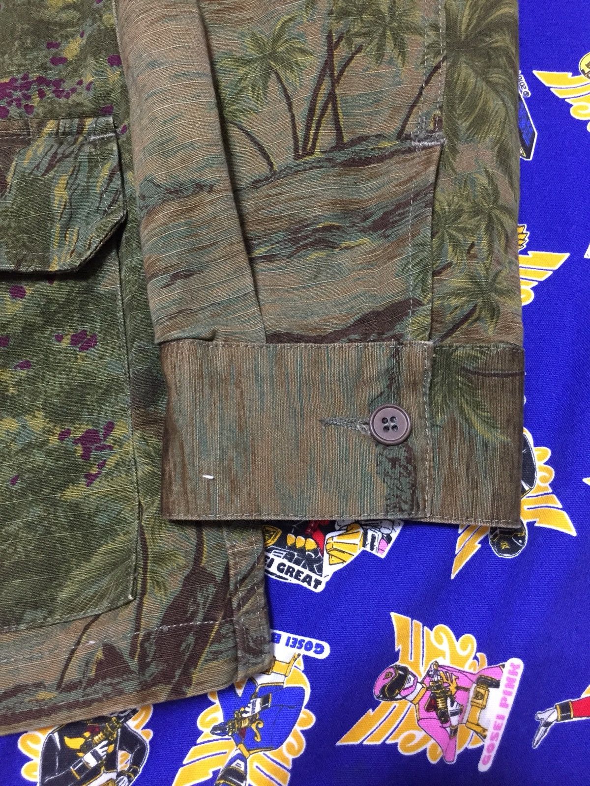 A.P.C. A.P.C. Tropical Print Camouflage Parka Jacket Size US S / EU 44-46 / 1 - 5 Thumbnail