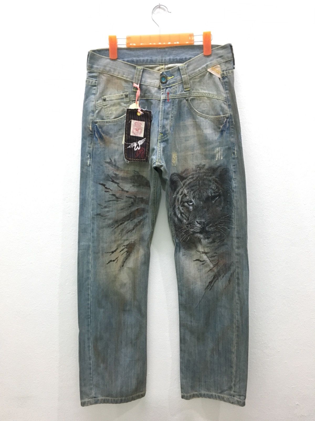 Replay Denim Jeans Nice Design New With Tag Tiger
