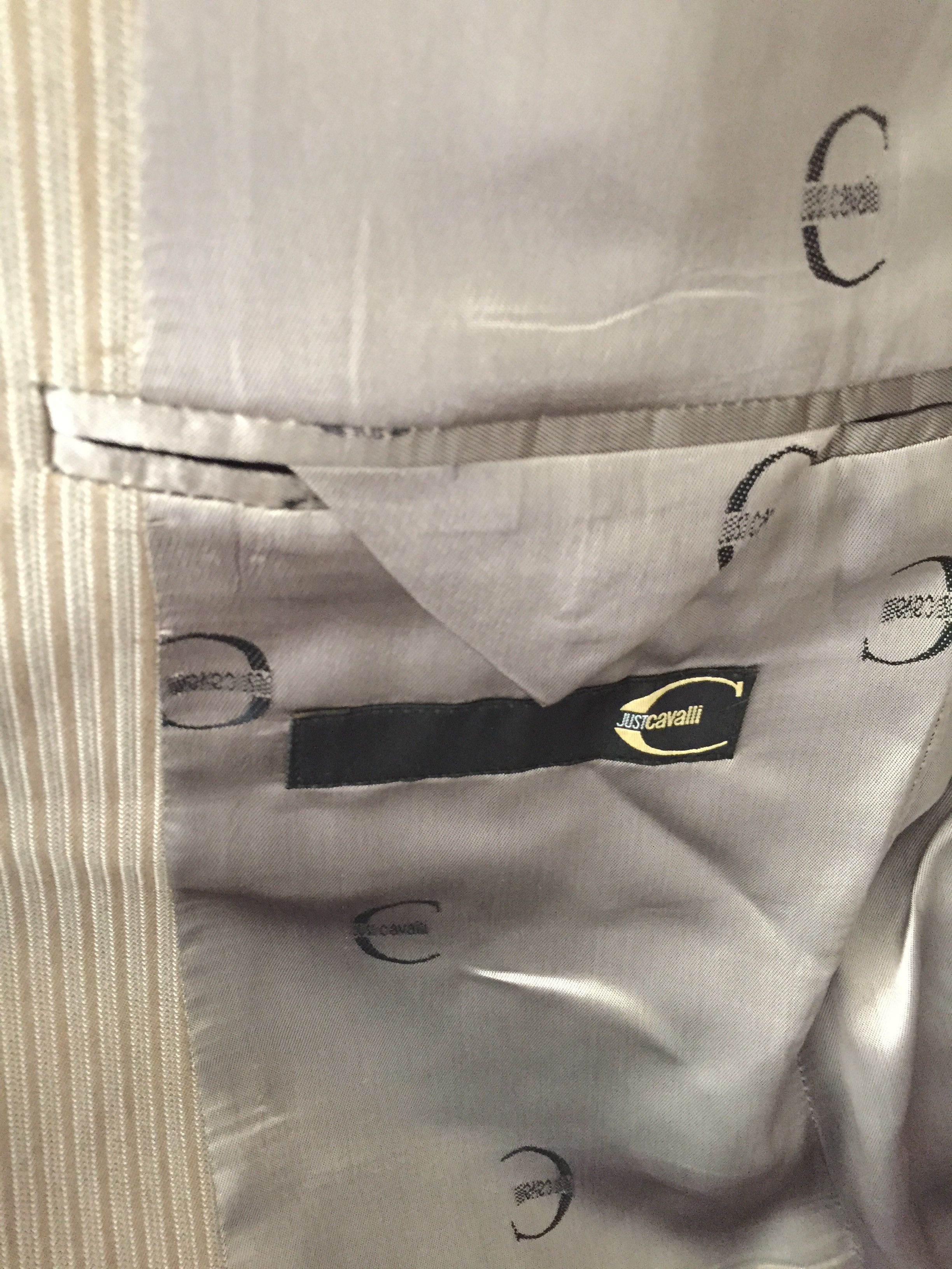 Just Cavalli Men's Just Cavalli Two-Button Blazer (Brand New) Size 40R - 11 Thumbnail