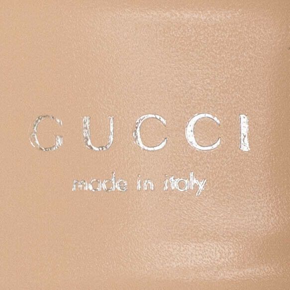 Gucci Silver Bertie Leather With Crystals Sandals Pumps Size 6.5 Size US 6.5 / IT 36.5 - 5 Thumbnail