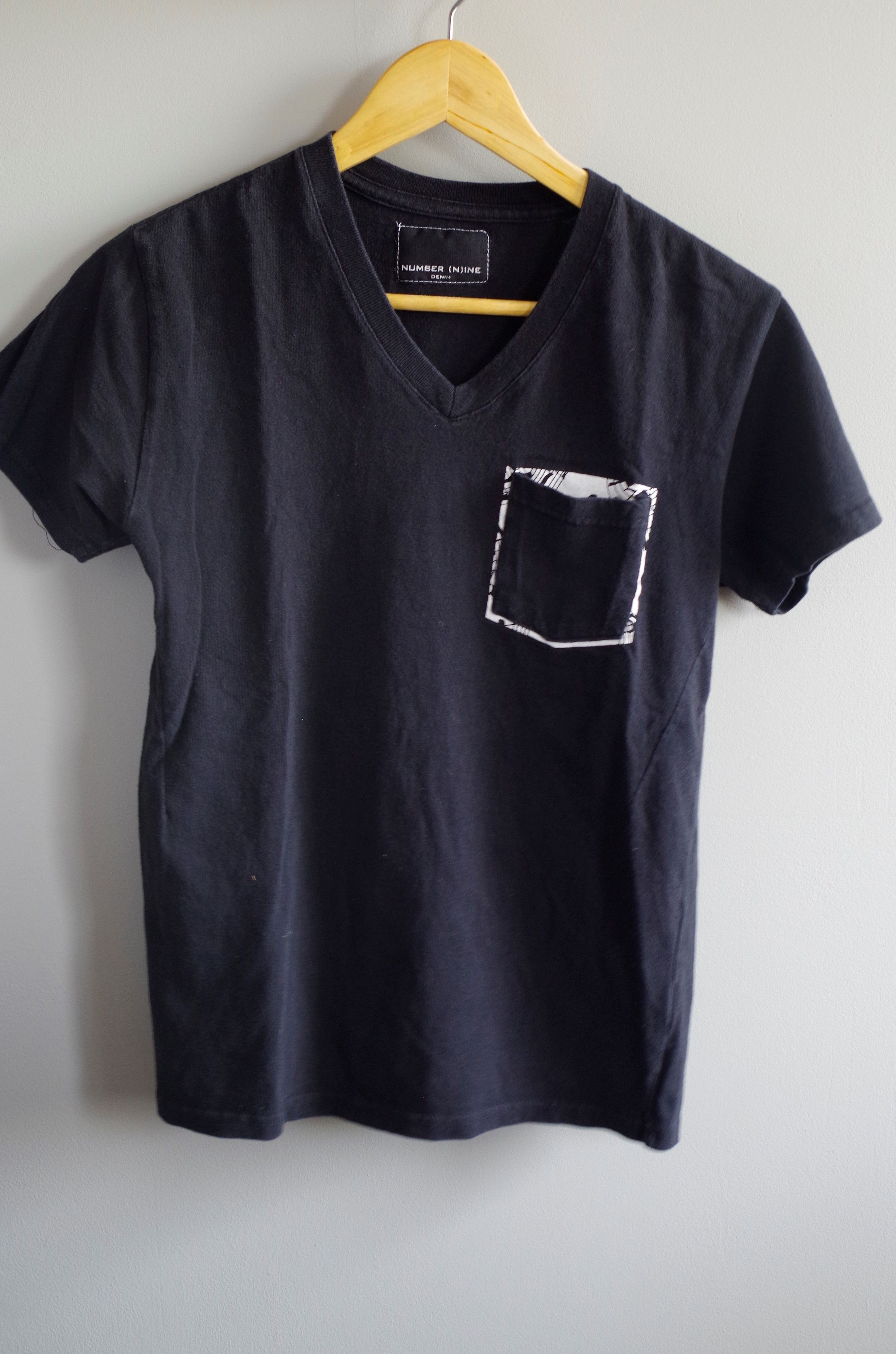 Number (N)ine Number Nine Music Note Pocket Tee | Grailed