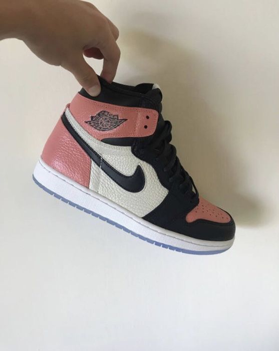 Nike Air Jordan 1 Salmon Custom Grailed
