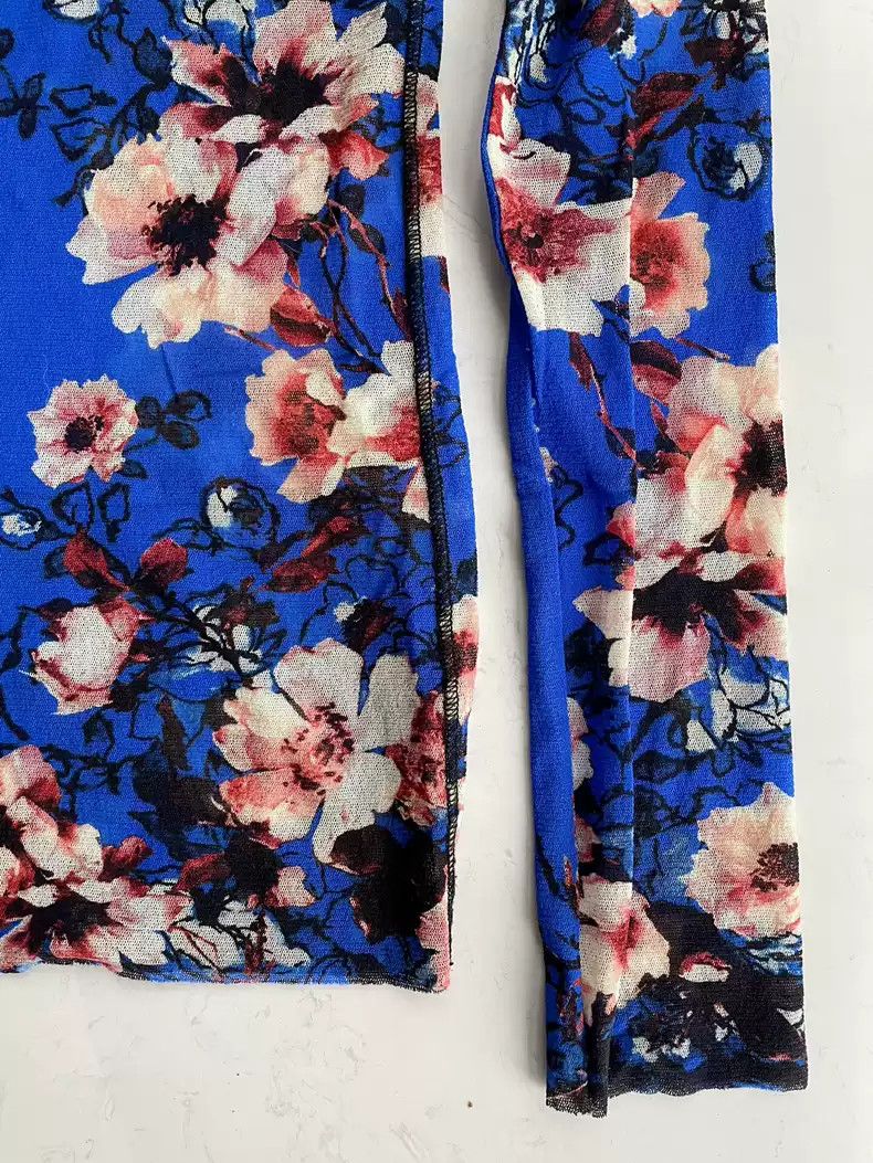 Jean Paul Gaultier Jean Paul Gaultier Mesh rose tattoo clothes Size US M / EU 48-50 / 2 - 6 Thumbnail
