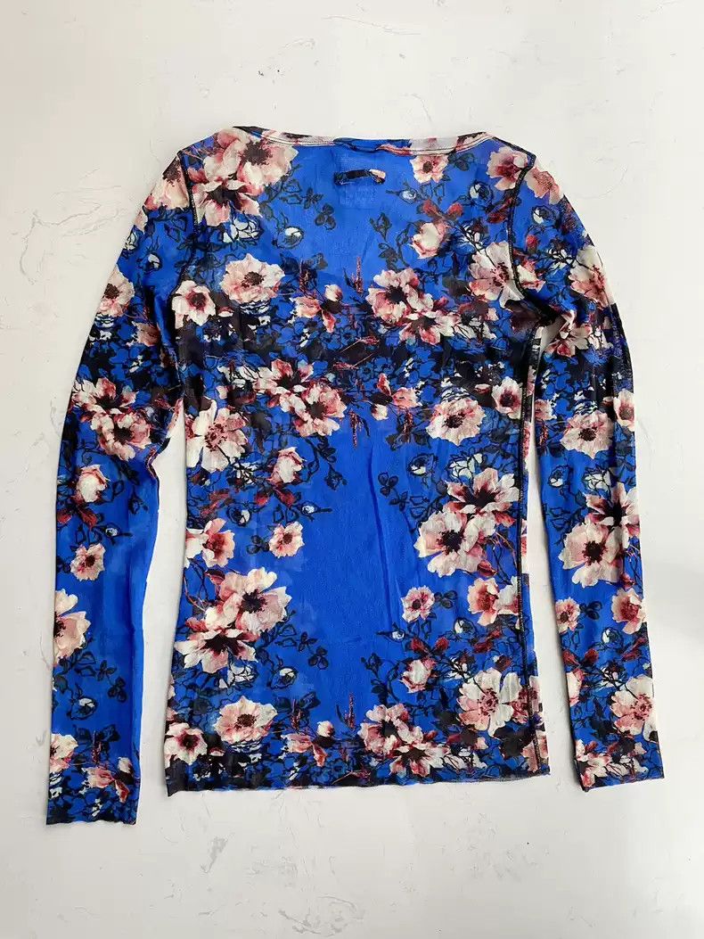 Jean Paul Gaultier Jean Paul Gaultier Mesh rose tattoo clothes Size US M / EU 48-50 / 2 - 8 Thumbnail