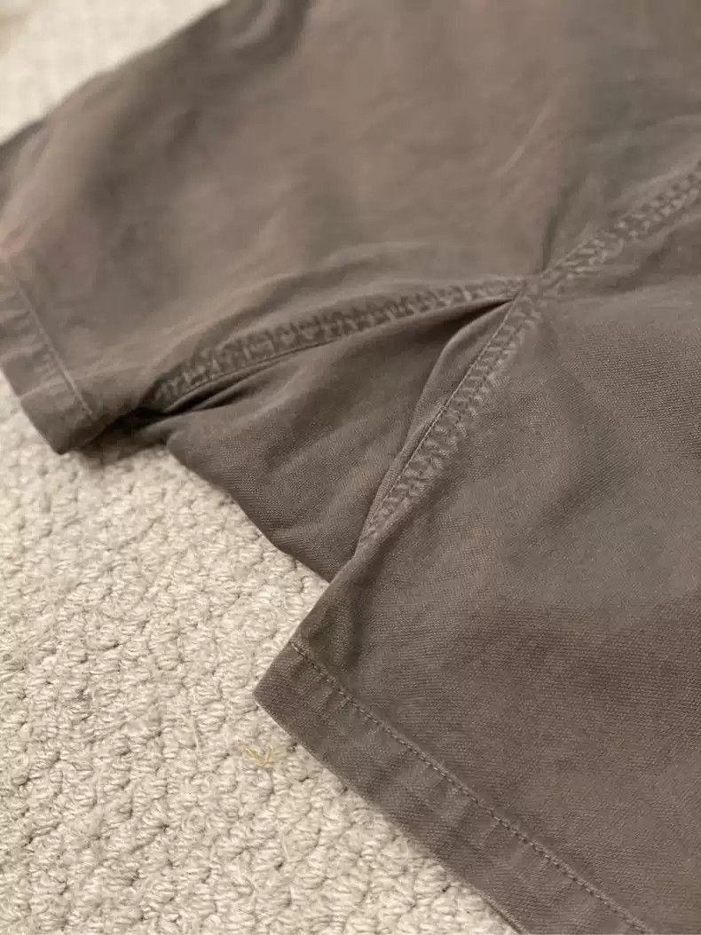 Rick Owens Rick Owens gray-brown dark pioneer crotch-dropping mainline shorts Size US 32 / EU 48 - 5 Thumbnail