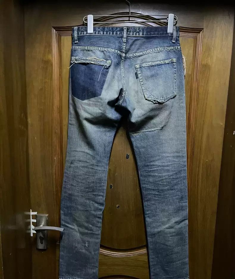 Undercover undercover 68 Blue thread of jeans Size US 32 / EU 48 - 3 Thumbnail