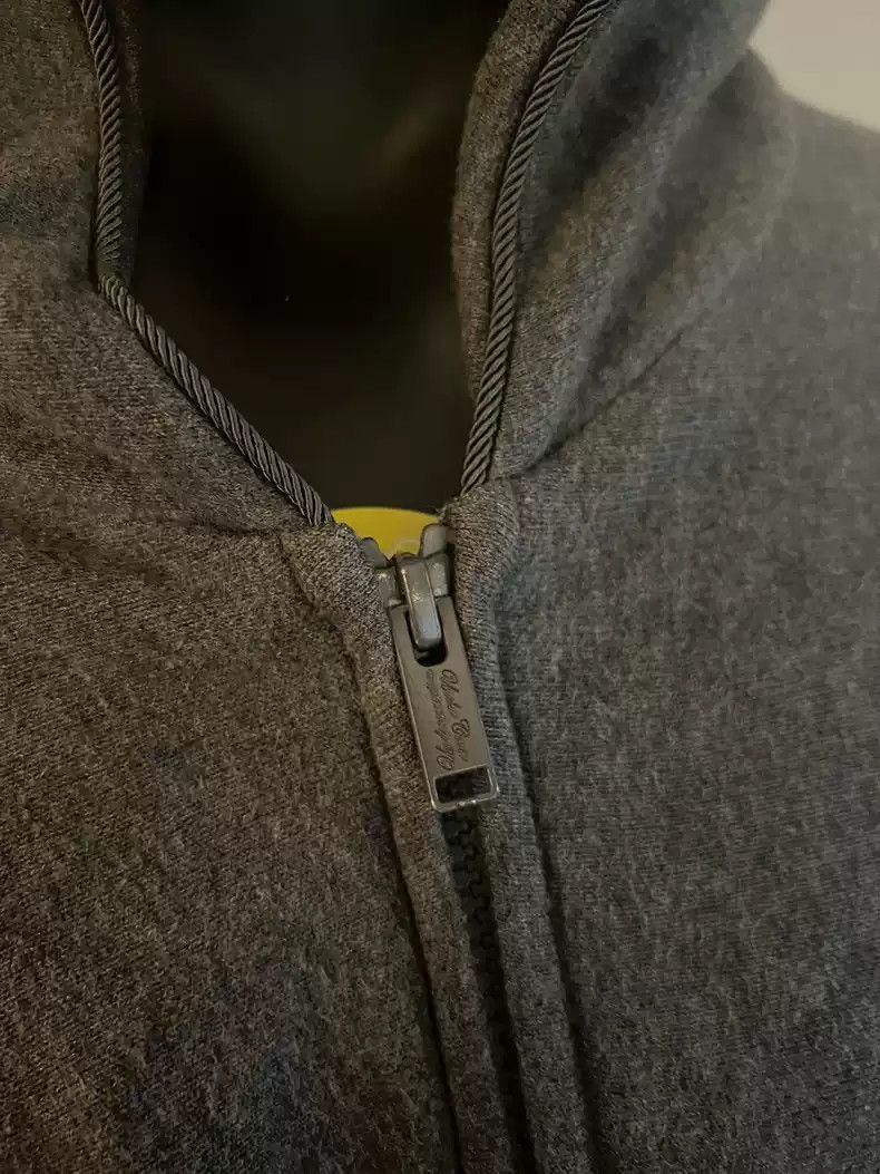 UNDERCOVER dissolution 04ss Show long gray variant hoodie