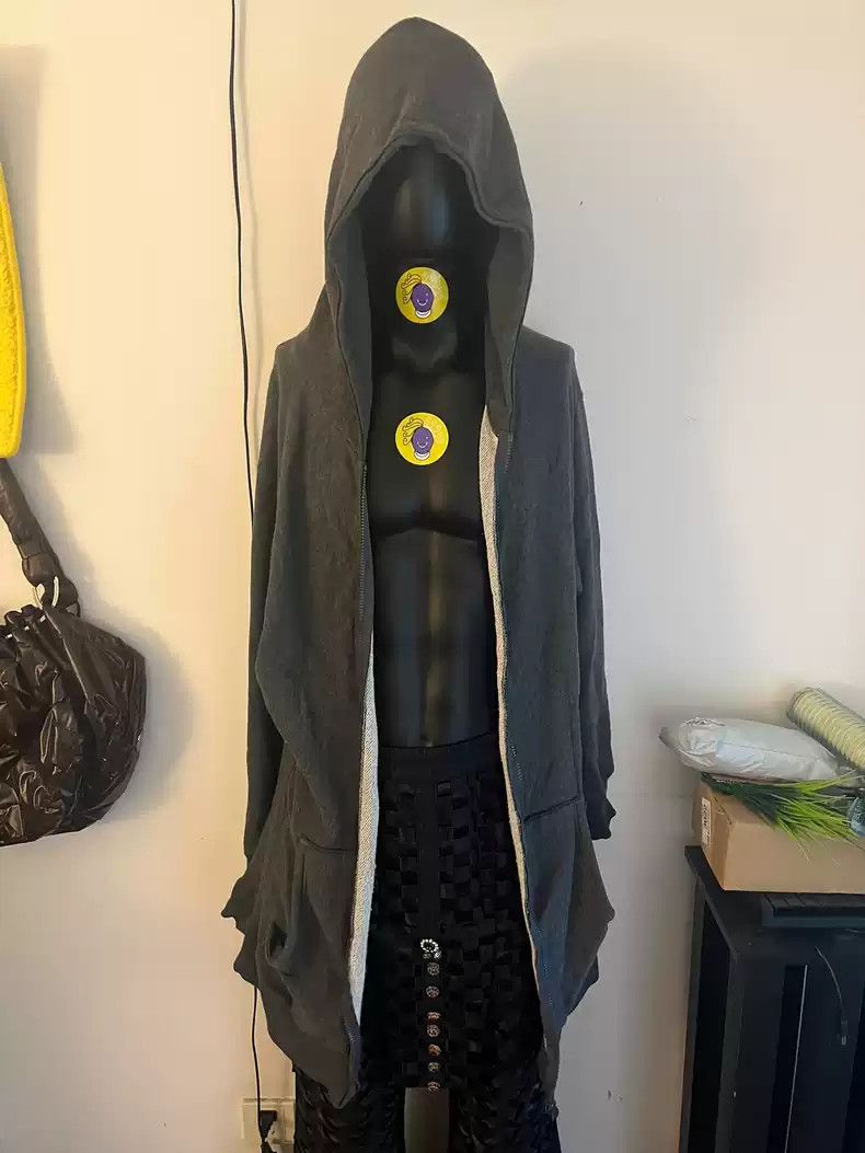 UNDERCOVER dissolution 04ss Show long gray variant hoodie