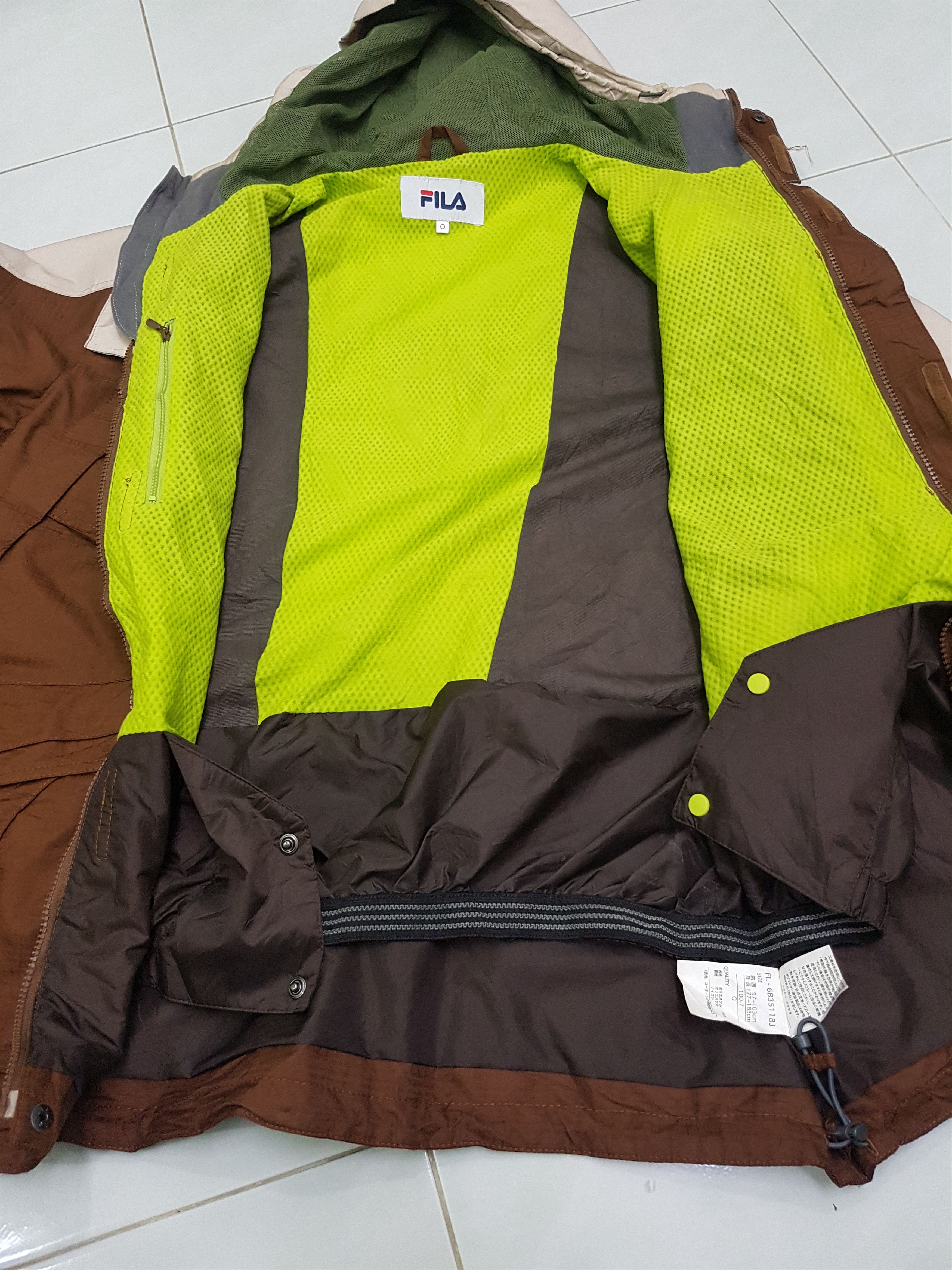 Fila Fila Jacket Outdoor Style Fullzipper Size US XL / EU 56 / 4 - 5 Thumbnail