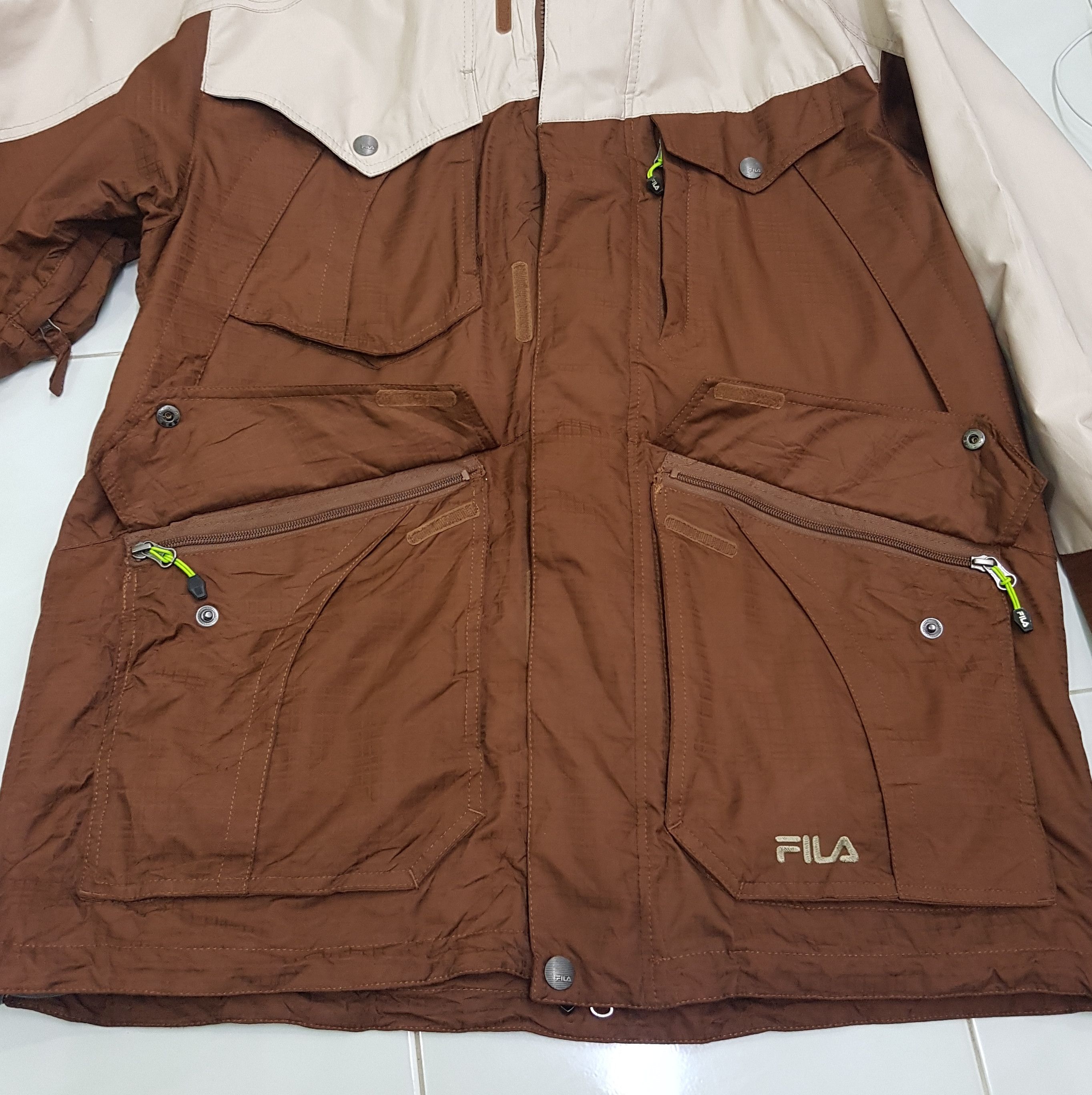 Fila Fila Jacket Outdoor Style Fullzipper Size US XL / EU 56 / 4 - 3 Thumbnail