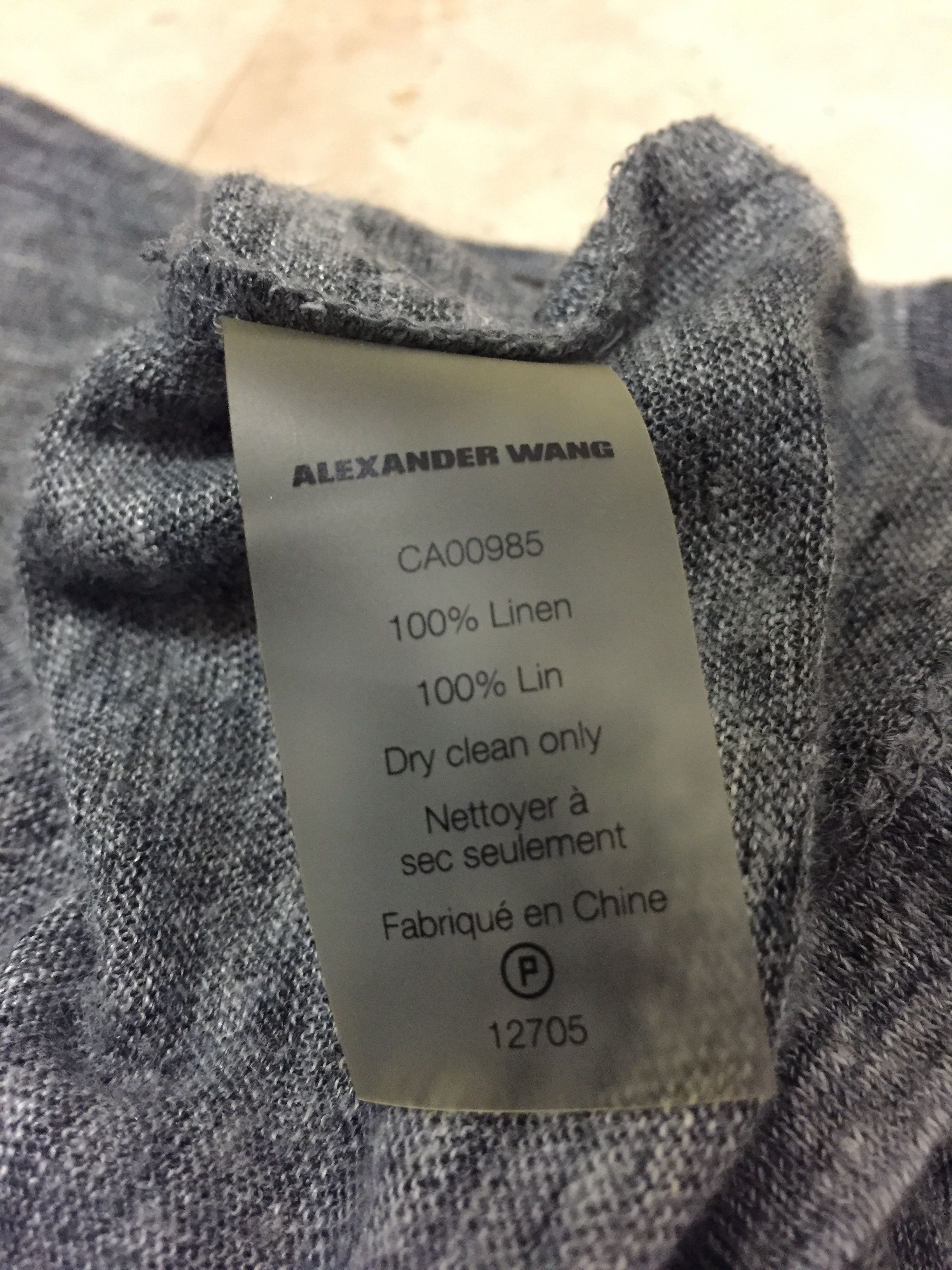 Alexander Wang Long Sleeve Linen Size US XL / EU 56 / 4 - 3 Thumbnail