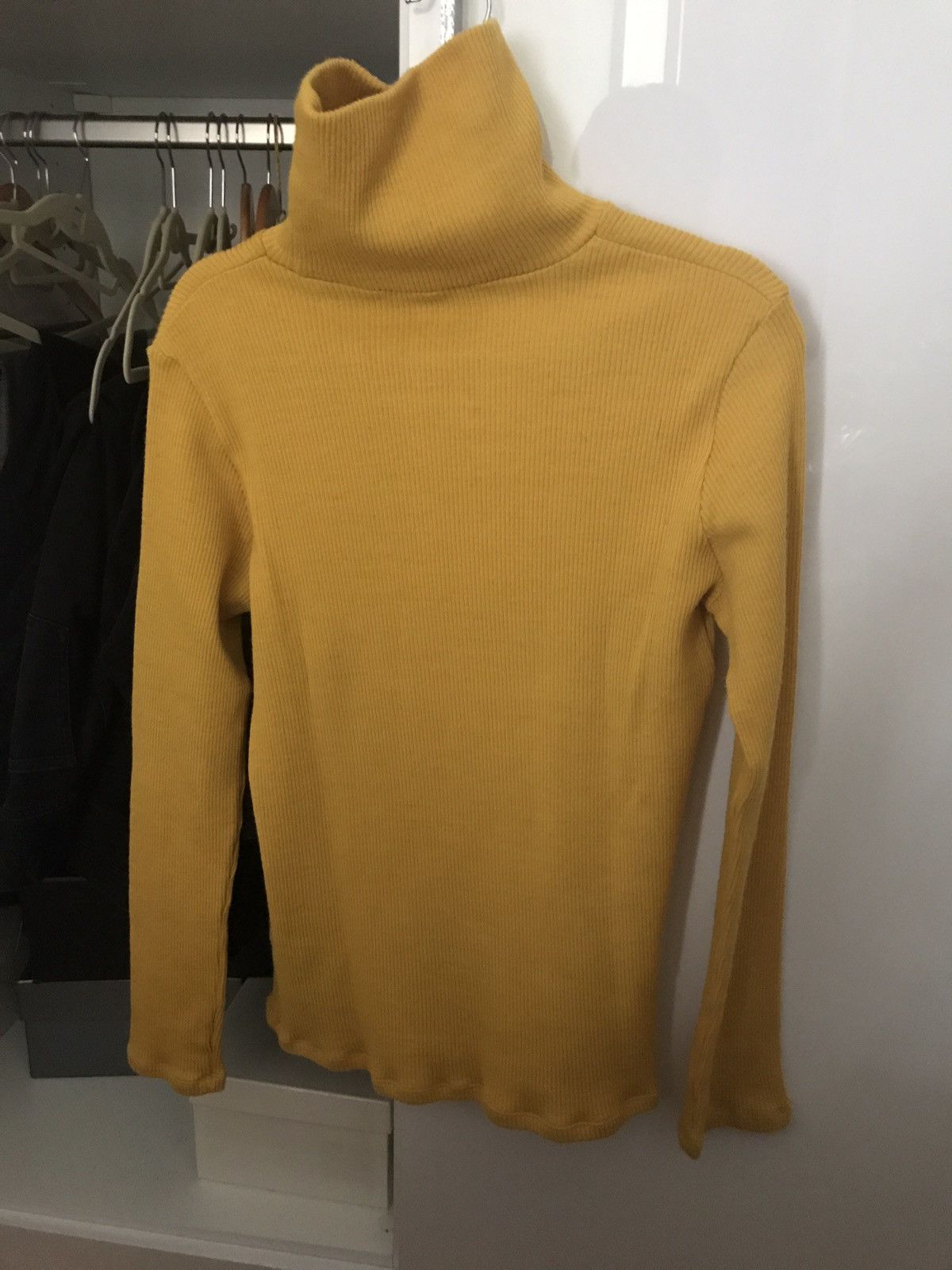 Raf Simons Yellow Turtleneck Size US M / EU 48-50 / 2 - 1 Thumbnail