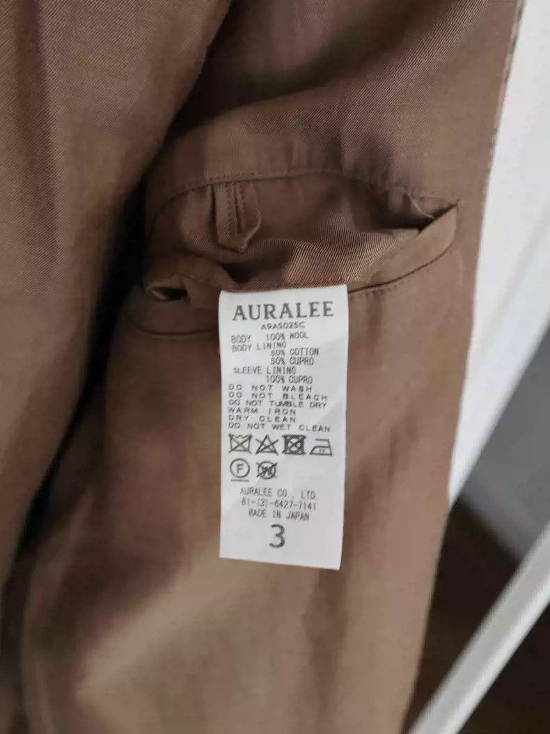 Auralee Auralee 19AW jacket Size US L / EU 52-54 / 3 - 5 Thumbnail