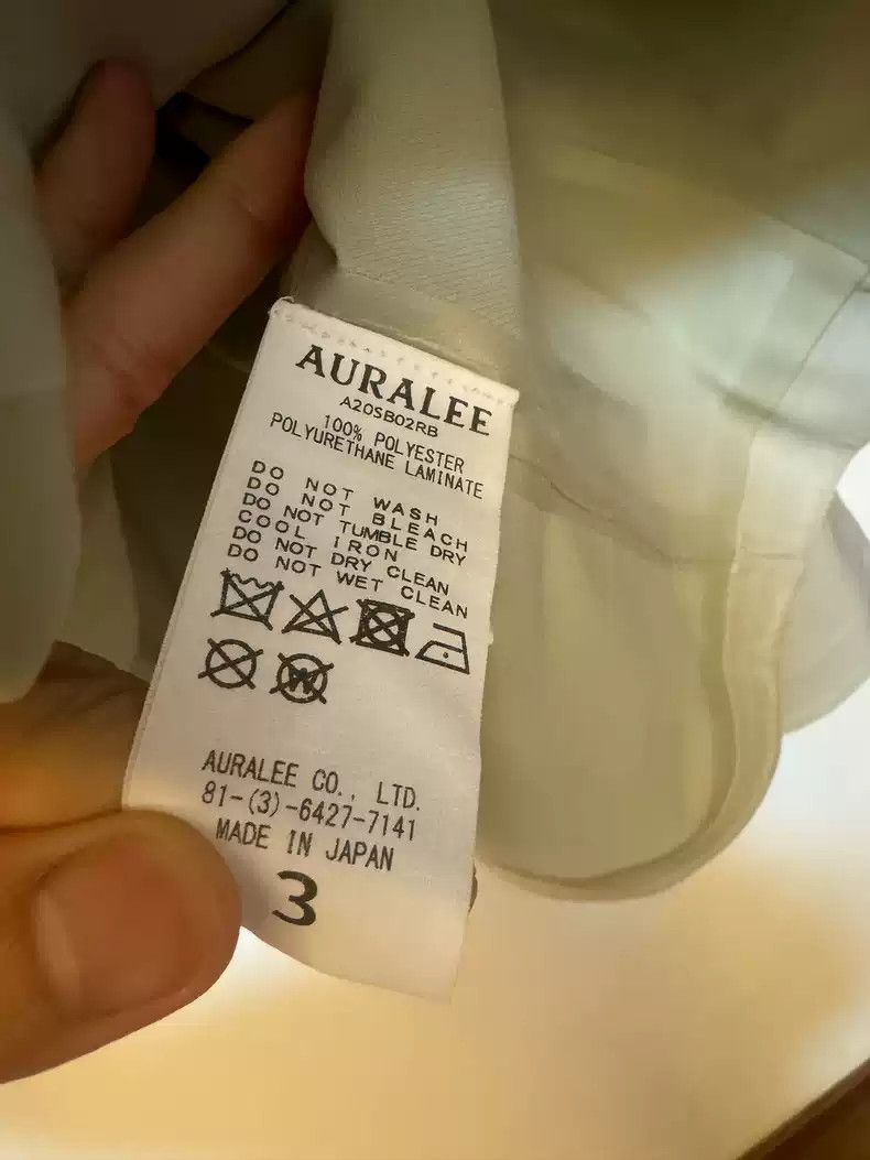Auralee Auralee SOFT RUBBER BLOUZON Size US L / EU 52-54 / 3 - 3 Thumbnail