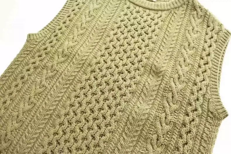 トップス AURALEE FRENCH MERINO ARAN KNIT VEST Auralee FRENCH MERINO ARAN KNIT VEST - www.ice4pros.com.br