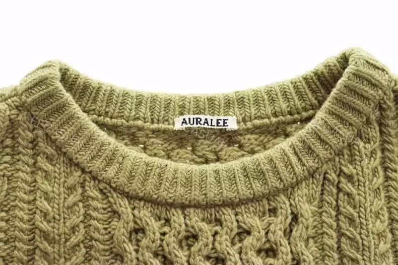 Auralee FRENCH MERINO ARAN KNIT VEST - www.ice4pros.com.br