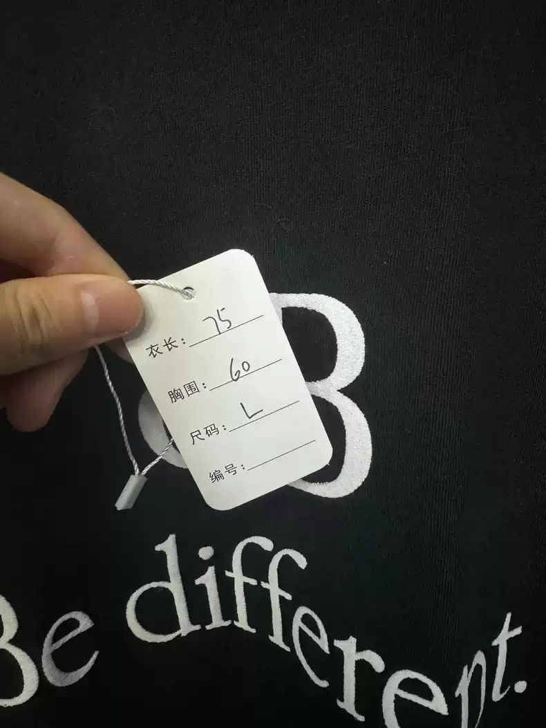 Balenciaga Balenciaga Black Be Different Short Sleeves Size US L / EU 52-54 / 3 - 5 Thumbnail