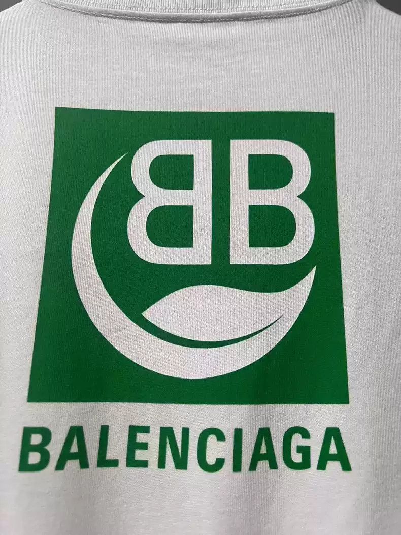 Balenciaga Balenciaga front and back logo short sleeved Size US L / EU 52-54 / 3 - 5 Thumbnail