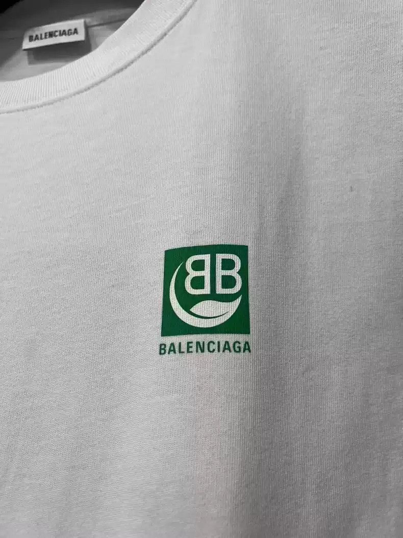 Balenciaga Balenciaga front and back logo short sleeved Size US L / EU 52-54 / 3 - 2 Thumbnail