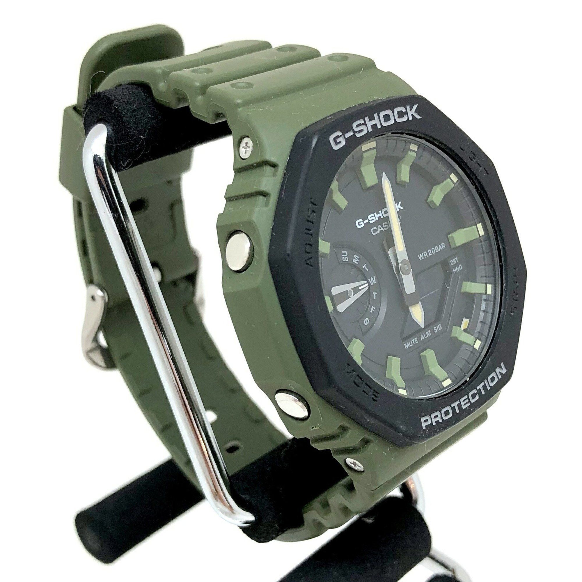 Casio G-SHOCK Casio Watch GA-2110SU-3AJF Khaki Green Black Octagonal Face  Utility Color Ana-Digi Digi-Ana Quartz Men's Kaizuka Store ITN9G0BRZQ34  RK1261D | Grailed