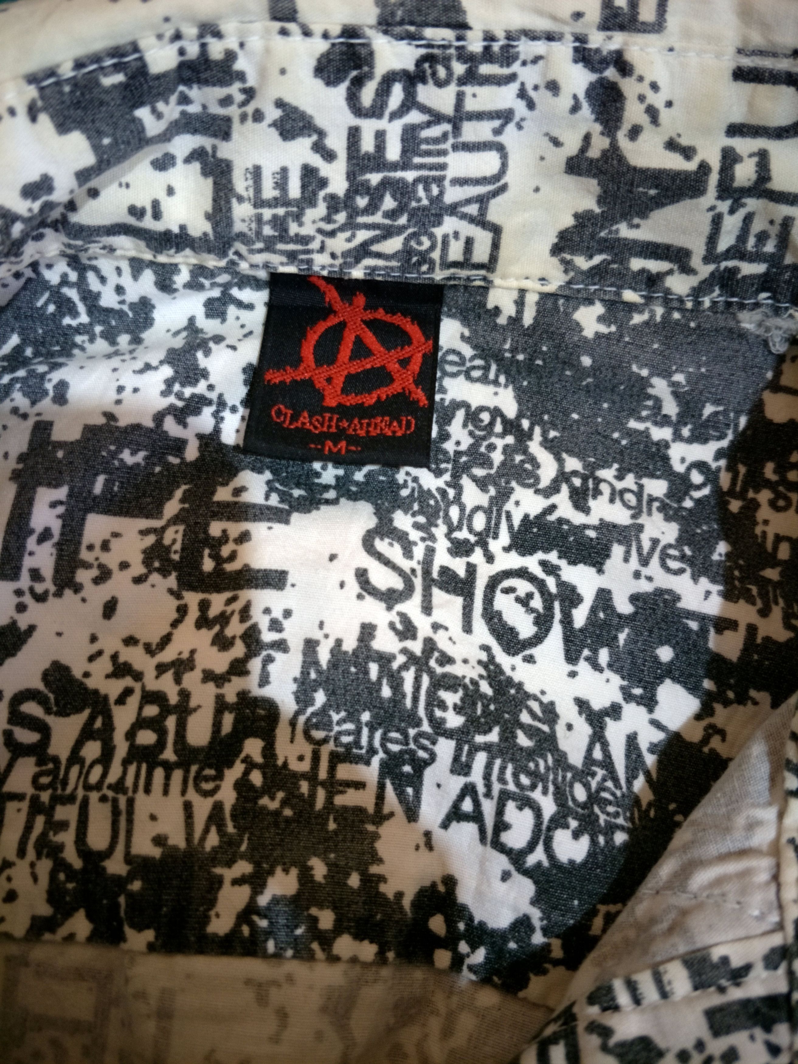 Japanese Brand × Seditionaries Vintage Anarchy Clash & Ahead Shirt Size US M / EU 48-50 / 2 - 4 Thumbnail