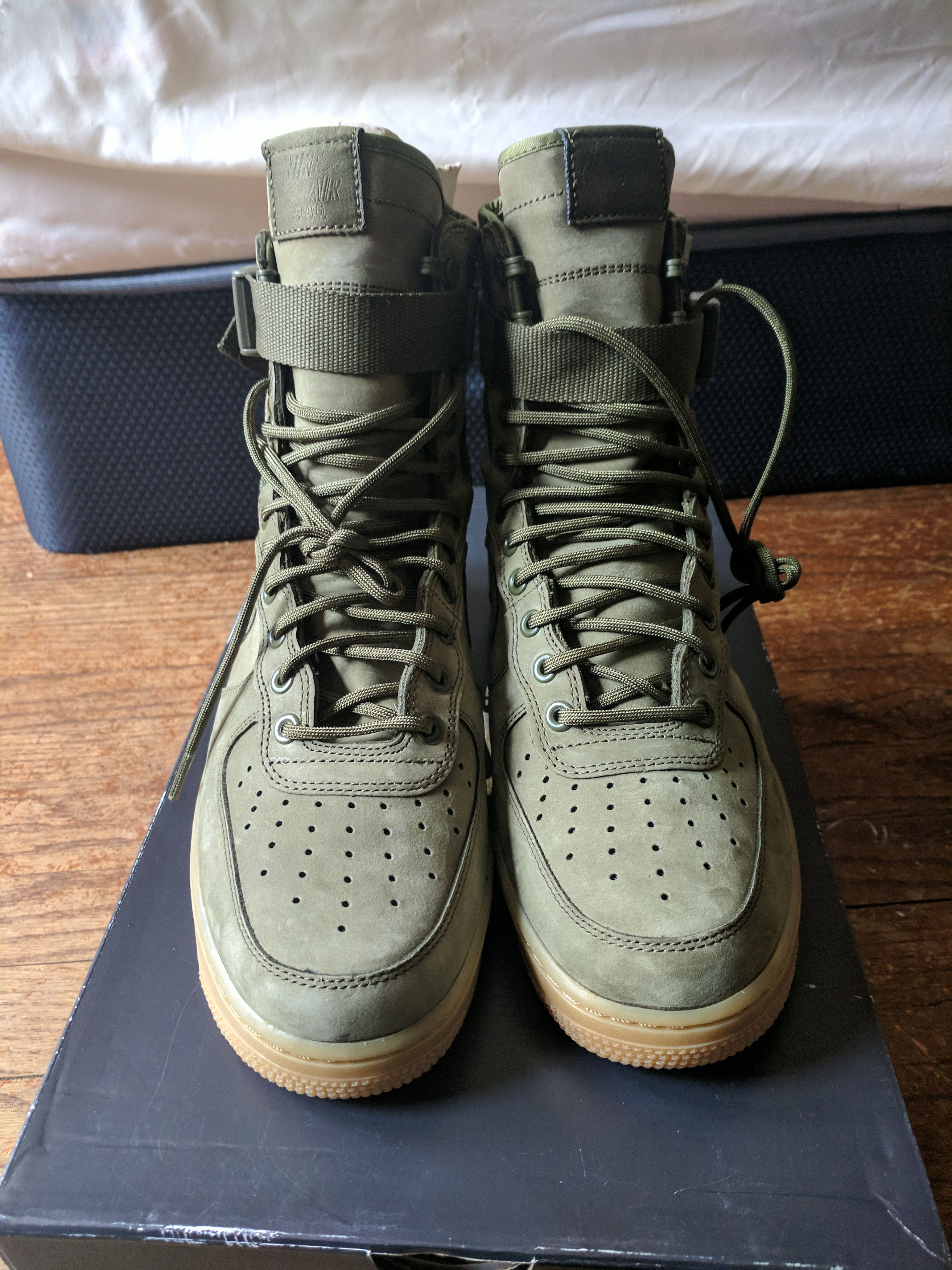 Special field faded olive men's shoes clearance