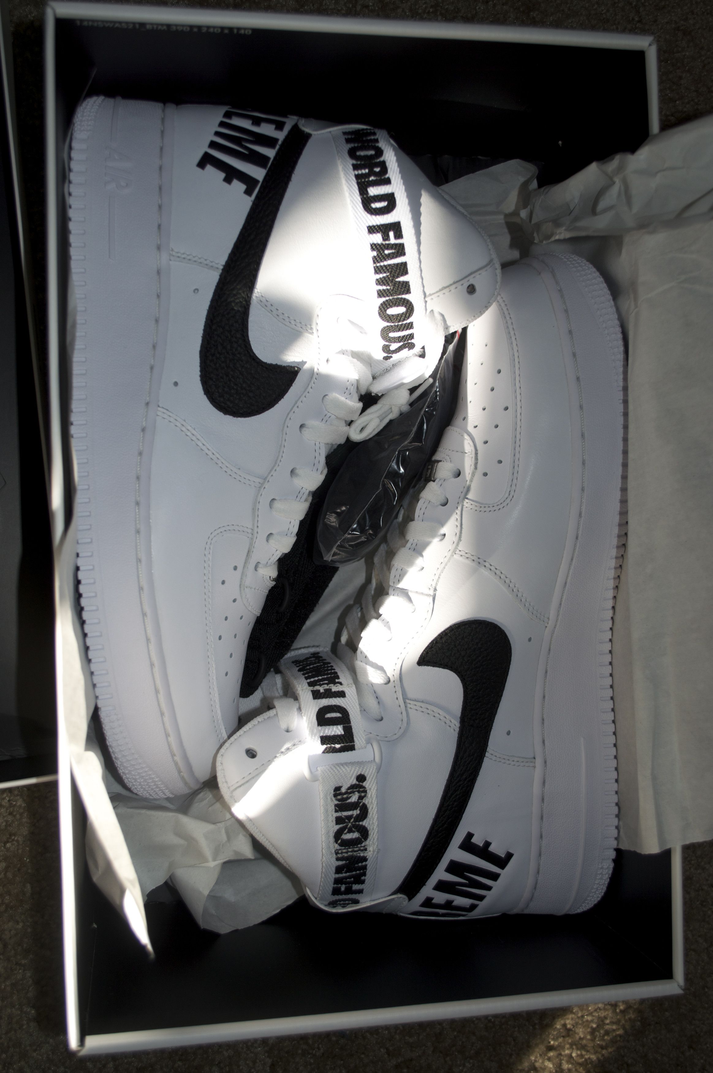 high top white air force 1