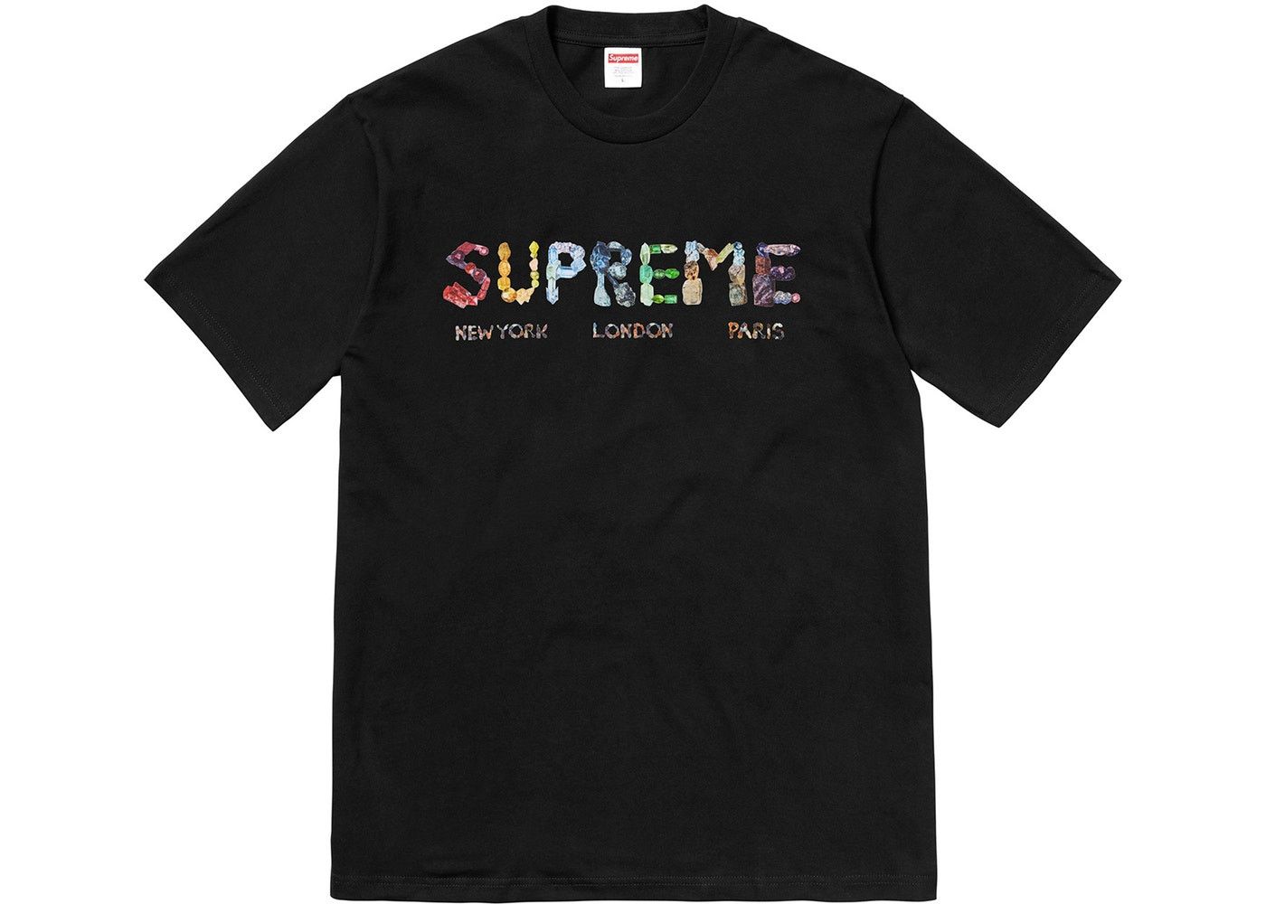 Supreme crystals tee on sale