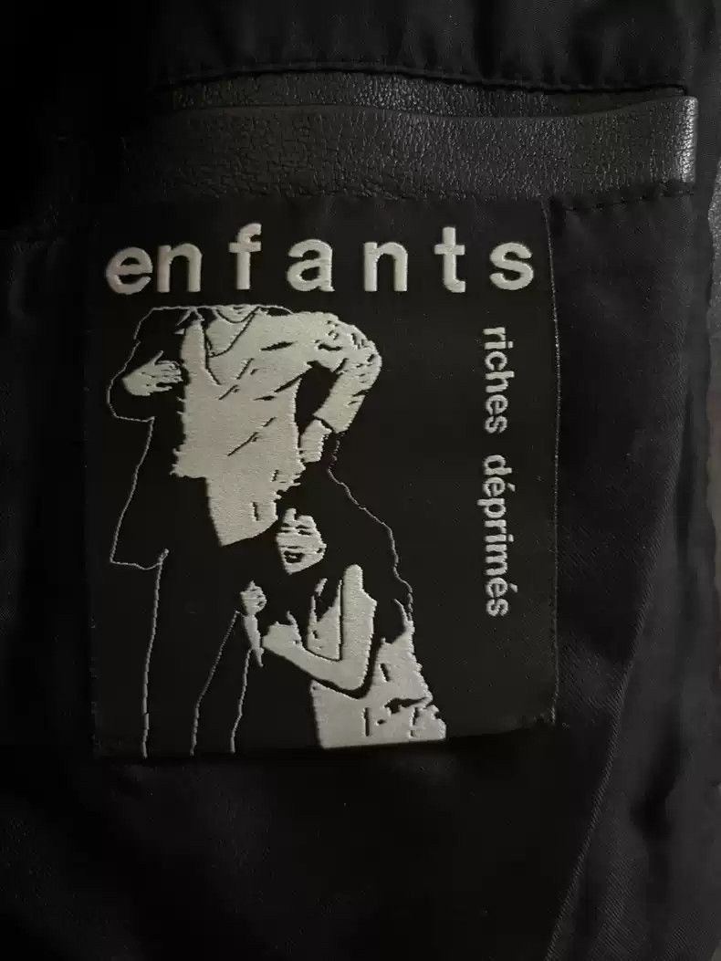 Enfants Riches Deprimes Enfants Riches DeprimesBlack leather coat Size US S / EU 44-46 / 1 - 6 Thumbnail