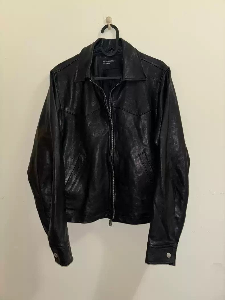 Enfants Riches Deprimes Enfants Riches DeprimesBlack leather coat Size US S / EU 44-46 / 1 - 2 Thumbnail