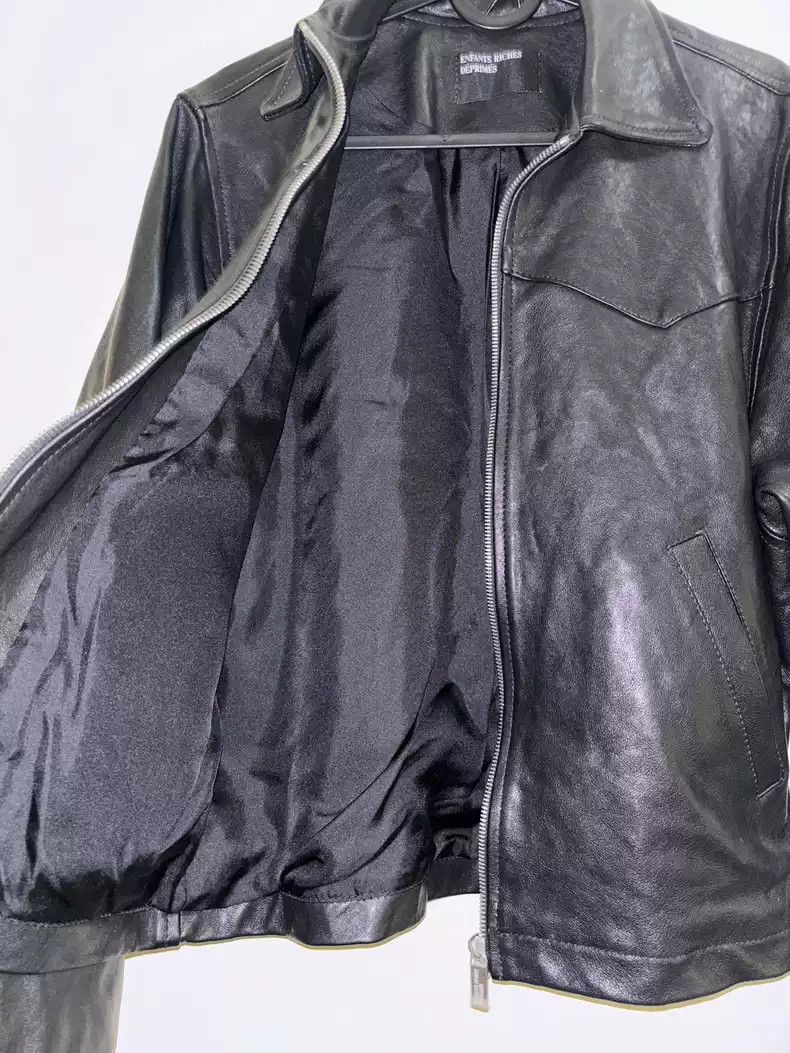 Enfants Riches Deprimes Enfants Riches DeprimesBlack leather coat Size US S / EU 44-46 / 1 - 4 Thumbnail