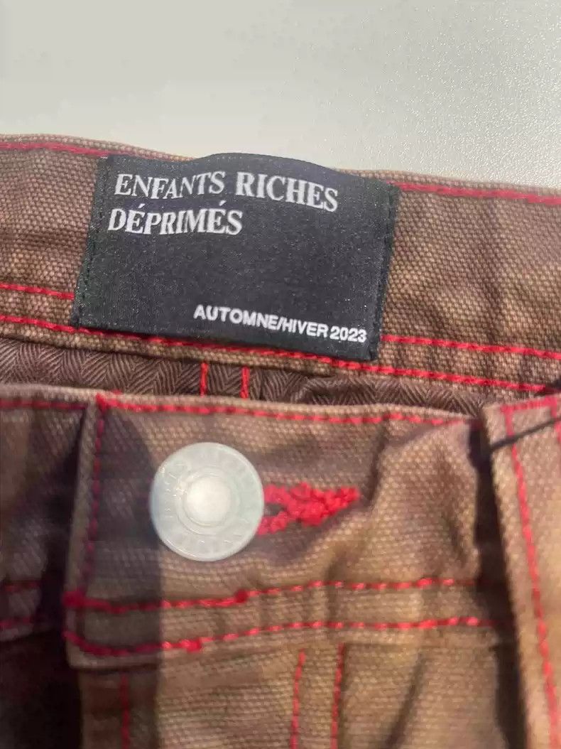 Enfants Riches Deprimes Enfants Riches DeprimesBlack magic destroys jeans slightly Size US 31 - 3 Thumbnail