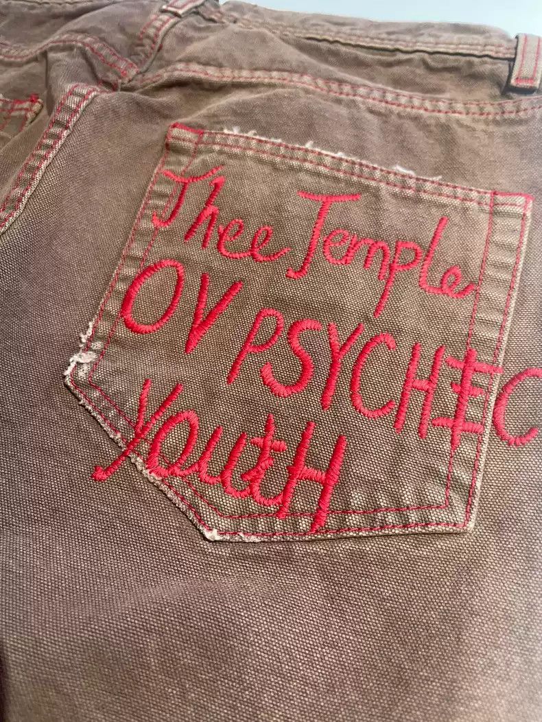 Enfants Riches Deprimes Enfants Riches DeprimesBlack magic destroys jeans slightly Size US 31 - 4 Thumbnail