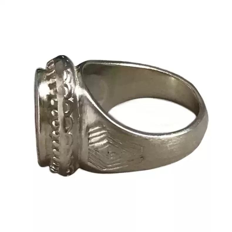 Jean Paul Gaultier Jean Paul Gaultier Red embossed Madonna ring Size ONE SIZE - 2 Thumbnail