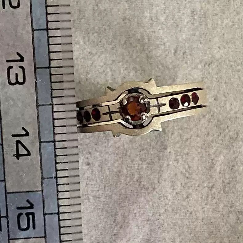 Jean Paul Gaultier Jean Paul Gaultier Medieval scarlet ring Size ONE SIZE - 3 Thumbnail