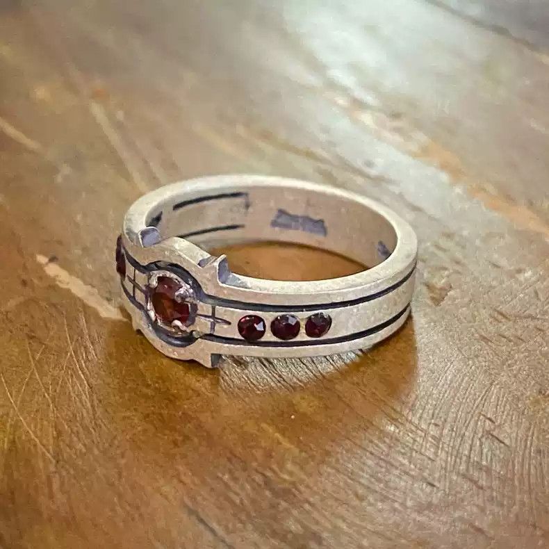 Jean Paul Gaultier Jean Paul Gaultier Medieval scarlet ring Size ONE SIZE - 6 Thumbnail