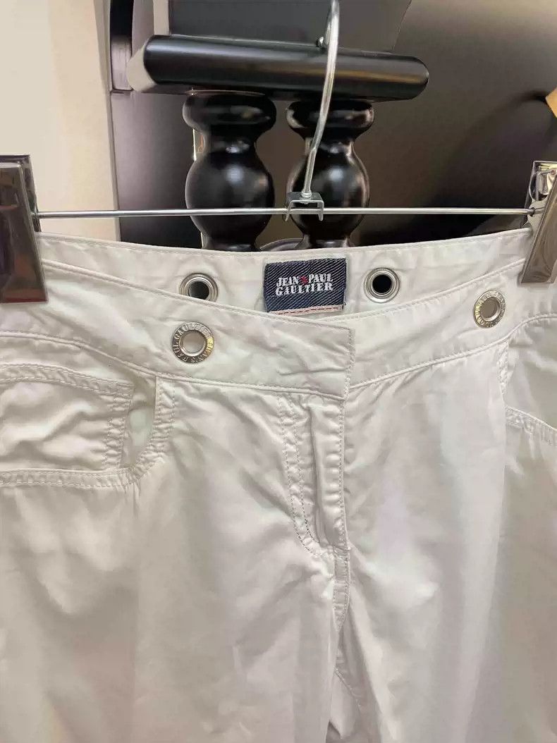 Jean Paul Gaultier Hollow light low waist trousers